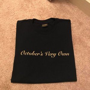 October's Very Own navy tee
